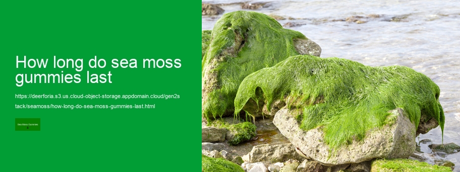 does sea moss cause diarrhea